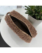 Trousse nomade S, "Courchevel" brun