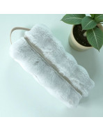 Trousse nomade M, "Bubble" blanc