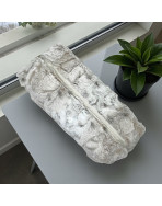 Trousse nomade M, "Lapinou" taupe