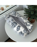 Trousse nomade M, "Lapinou" gris