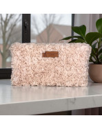 Trousse nomade M, "Courchevel" rose