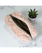 Trousse nomade M, "Courchevel" rose