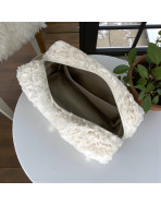 Trousse nomade M, "Courchevel" écru