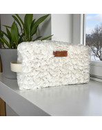 Trousse nomade M, "Courchevel" écru