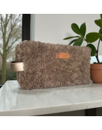 Trousse nomade M, "Courchevel" brun