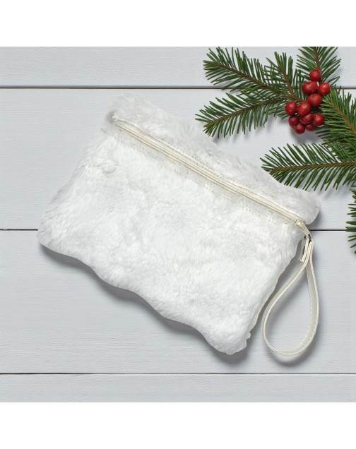 Pochette M, "Bubble" blanc