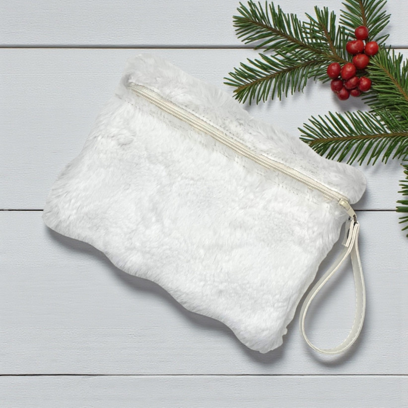 Pochette M, "Bubble" blanc