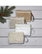 Pochette M, "Bubble" blanc
