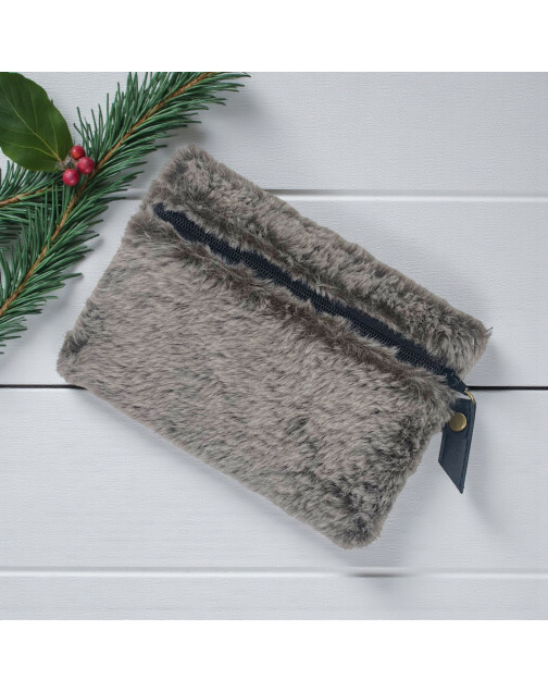 Pochette S, "Fourrure" vison