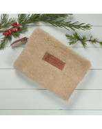 Pochette S, "Fourrure" sable