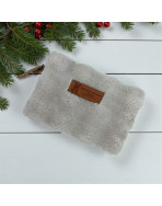 Pochette S, "Bubble" taupe