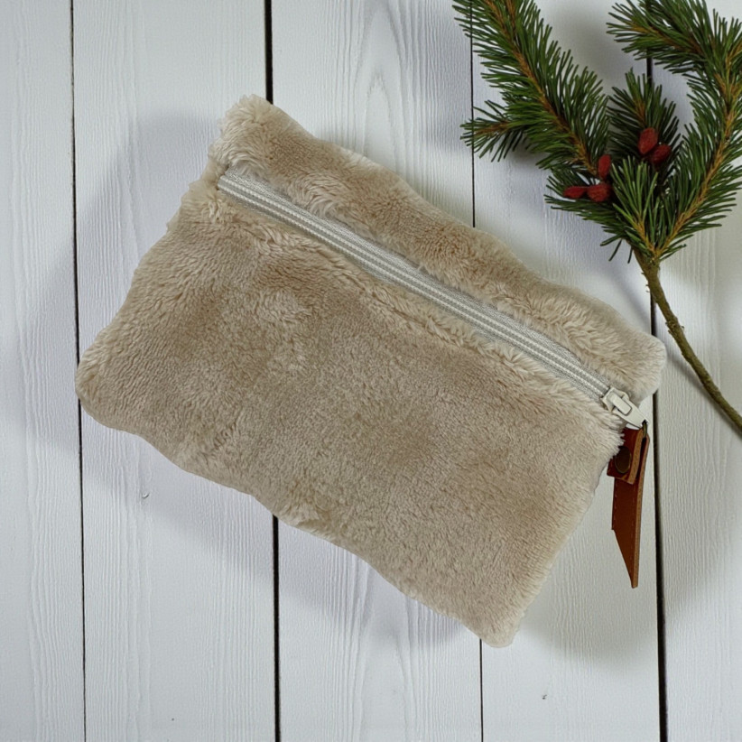 Pochette S, "Bubble" sable