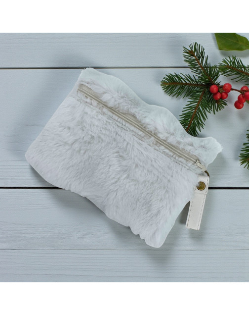 Pochette S, "Bubble" blanc