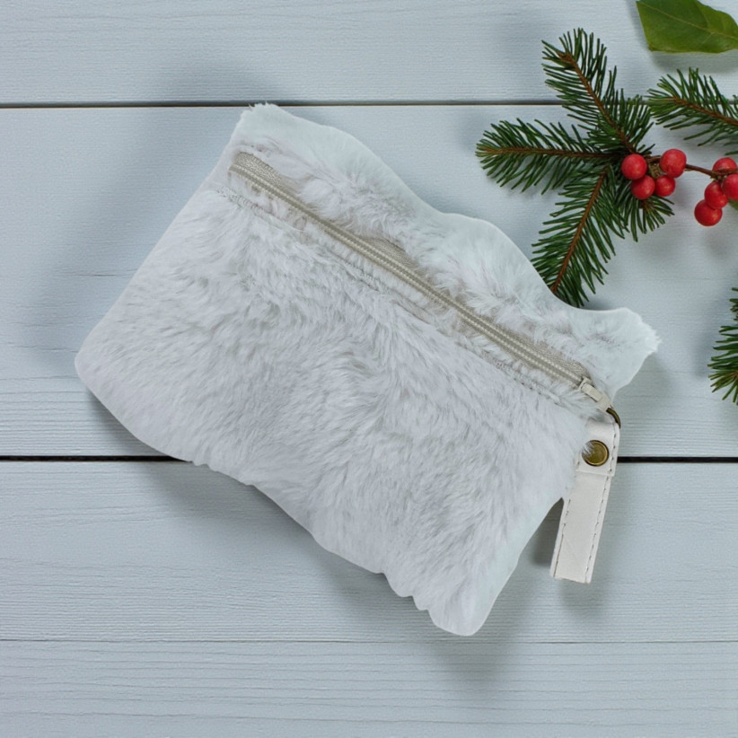 Pochette S, "Bubble" blanc