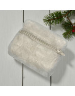 Pochette XS, "Fourrure" blanc