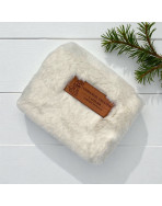 Pochette XS, "Fourrure" blanc