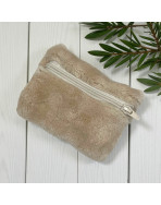 Pochette XS, "Bubble" sable