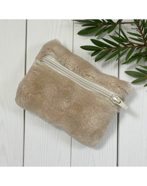 Pochette XS, "Bubble" sable