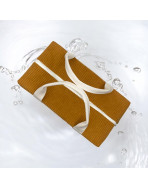 Sac isotherme Ice cube M, "Velours côtelé" camel