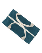 Sac isotherme Ice cube M, "Velours côtelé" pétrole