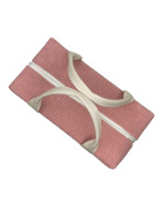 Sac isotherme Ice cube M, "Velours côtelé" rose