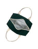 Sac isotherme Ice cube M, "Velours côtelé" sapin