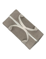 Sac isotherme Ice cube M, "Velours côtelé" taupe