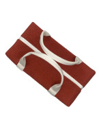 Sac isotherme Ice cube M, "Velours côtelé" terra