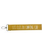 Porte clés sangle, "Les clés du camping car"
