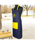 Tablier de cuisine, "Pastis pétanque" marine