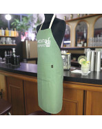 Tablier de cuisine, "Mojito Expert" eucalyptus uni