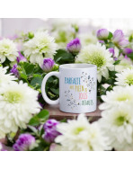Mug, "Parfaite avec plein de jolis défauts"