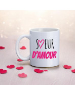 Mug, "Soeur d'amour"
