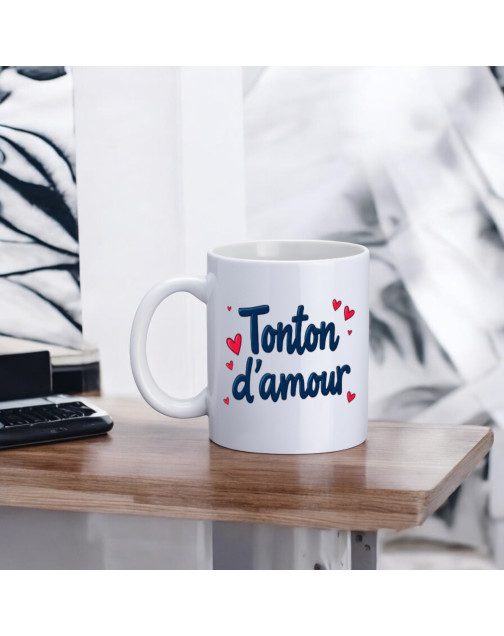 Mug, "Tonton d'amour"