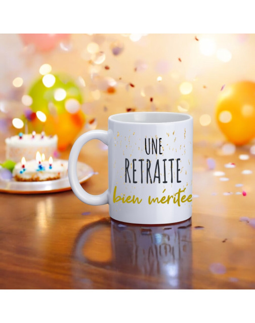 Mug, "Une retraite bien méritée"