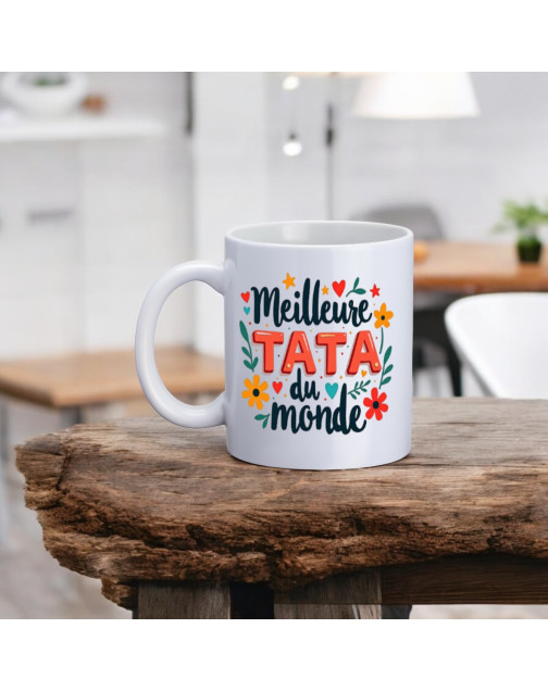 Mug, "Meilleure tata du monde"