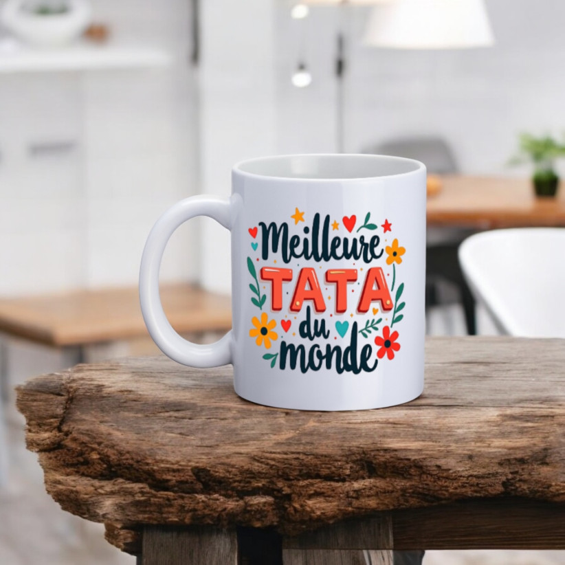Mug, "Meilleure tata du monde"