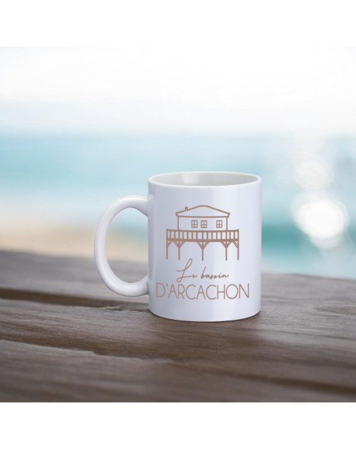 Mug, "Cabane tchanqué (lin)"