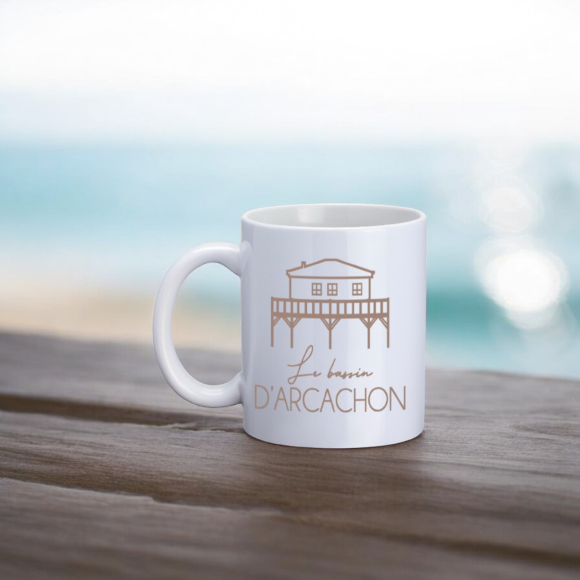 Mug, "Cabane tchanqué (lin)"