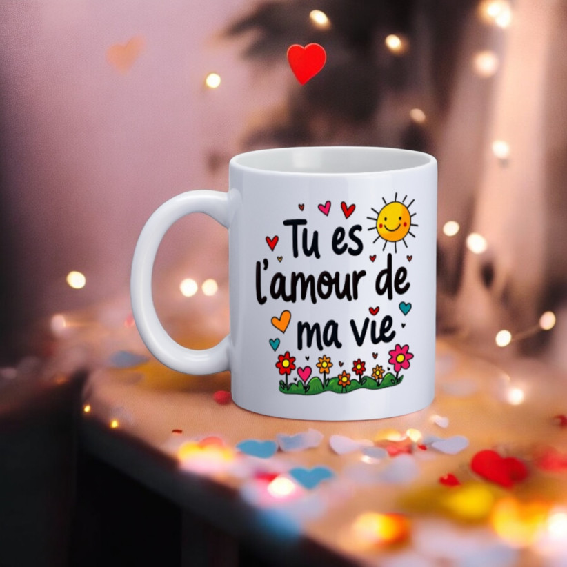 Mug, "Tu es l'amour de ma vie"