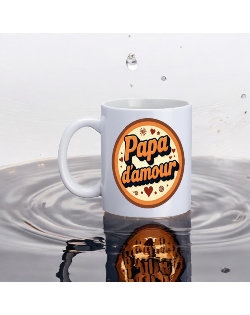 Mug, "Papa d'amour"