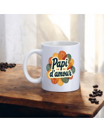 Mug, "Papi d'amour"