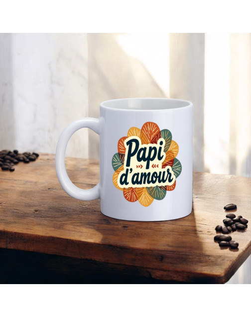 Mug, "Papi d'amour"
