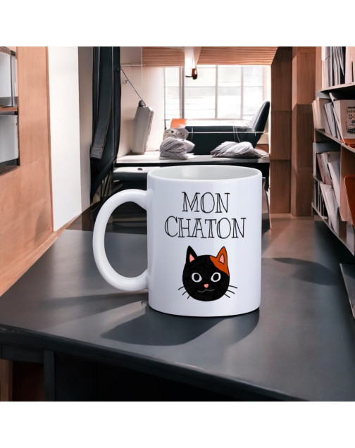 Mug, "Mon chaton"