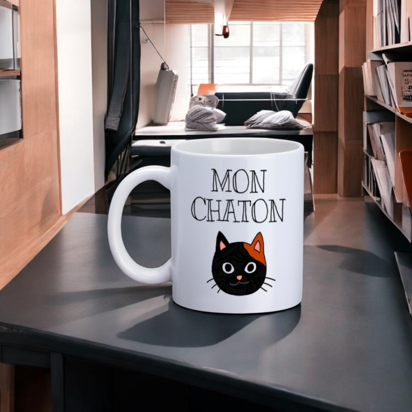 Mug, "Mon chaton"