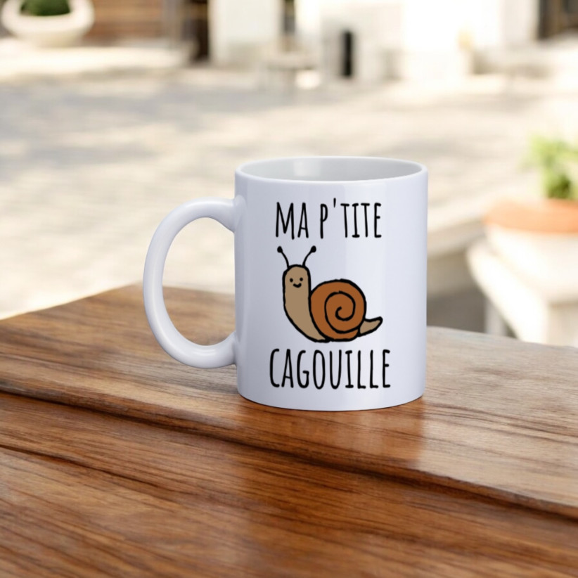 Mug, "Ma p'tite cagouille"
