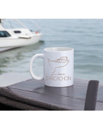 Mug, "La pinasse (lin)"