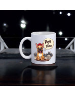 Mug, "Paris je t'aime (chien)"