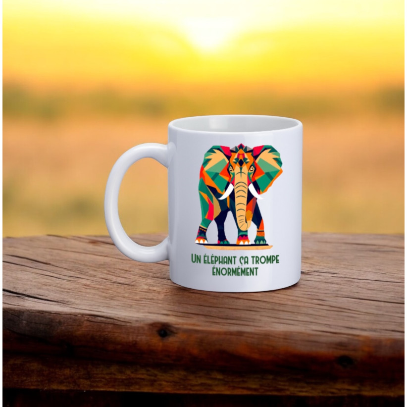 Mug, "Un éléphant ça trompe énormément"
