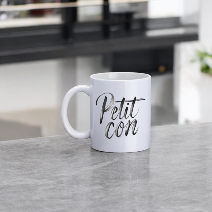Mug, "Petit con"